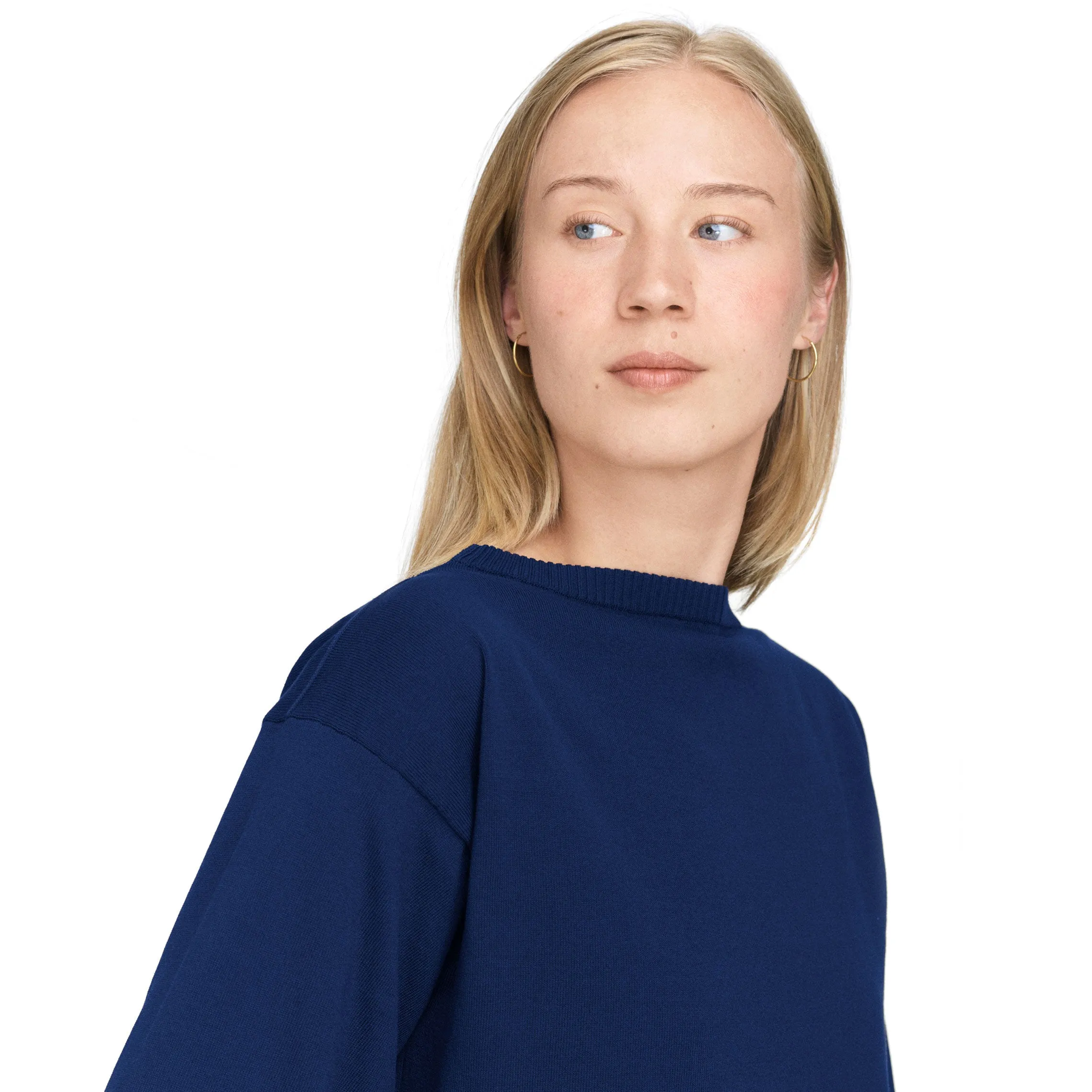 Boatsman Royal Blue/Raw Cotton Stripe