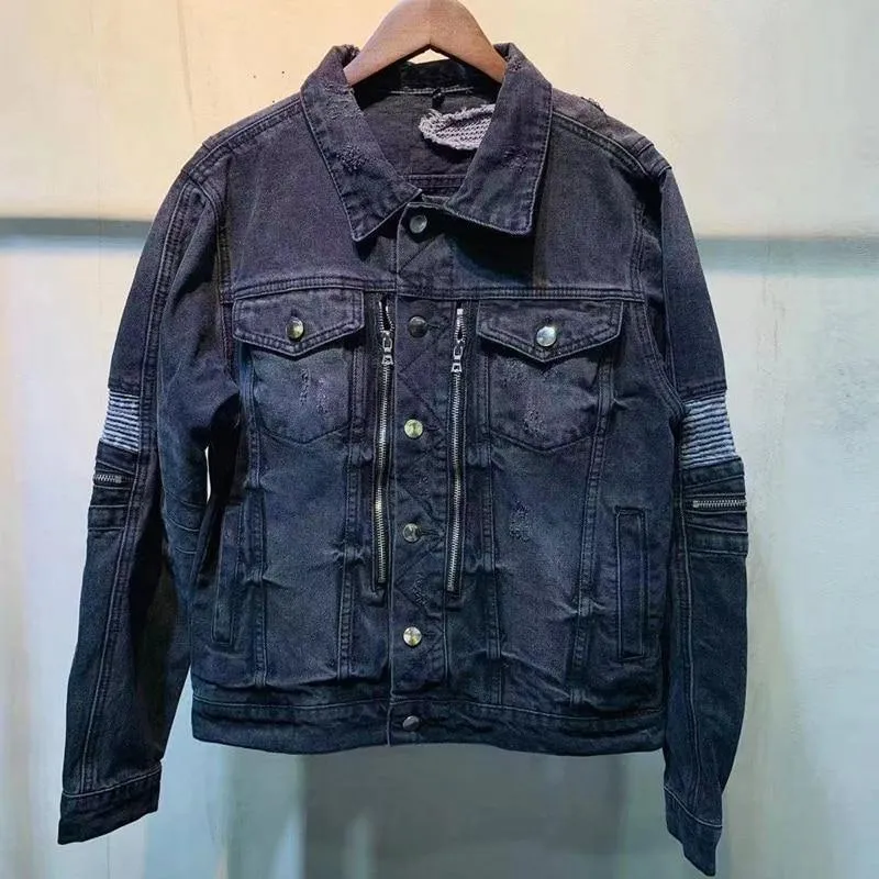 Fashion Streetwear Men's Zipper Jacket