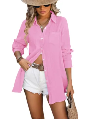 TEEK - Textured Button Up Shirt