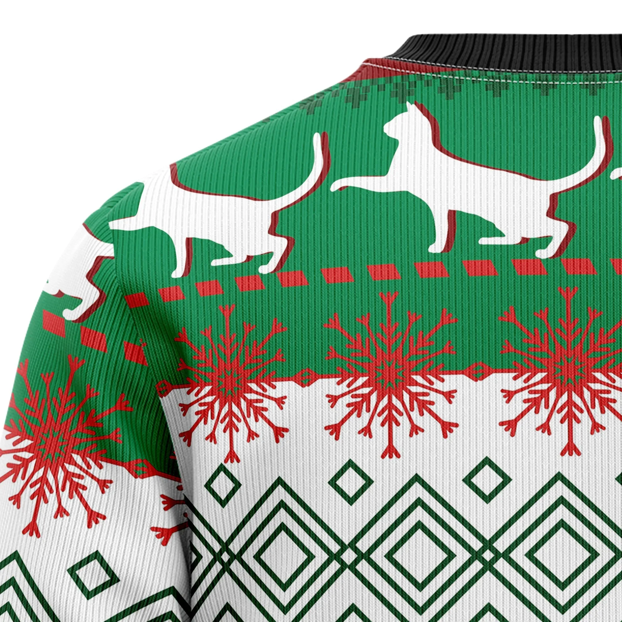 Ugly Christmas Sweater JulesRoche All-Over Print Premium Warm