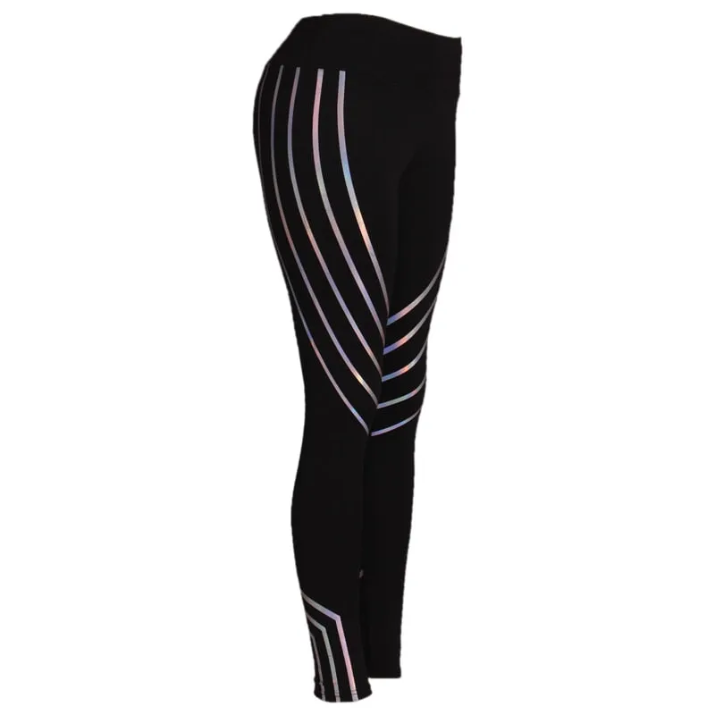 VenusFox Fashion Printing High Waist Fitness Leggings
