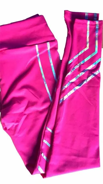 VenusFox Fashion Printing High Waist Fitness Leggings