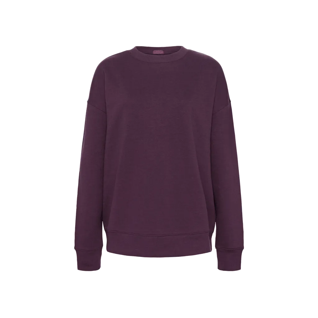 Vintage Fleece Crewneck | Plum